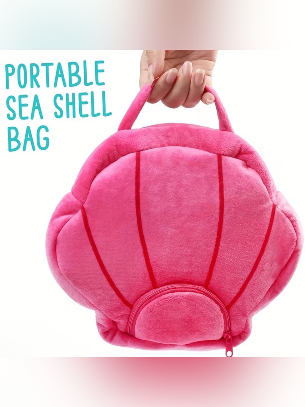Plush SeaShell Handbag …. With FRIENDS
